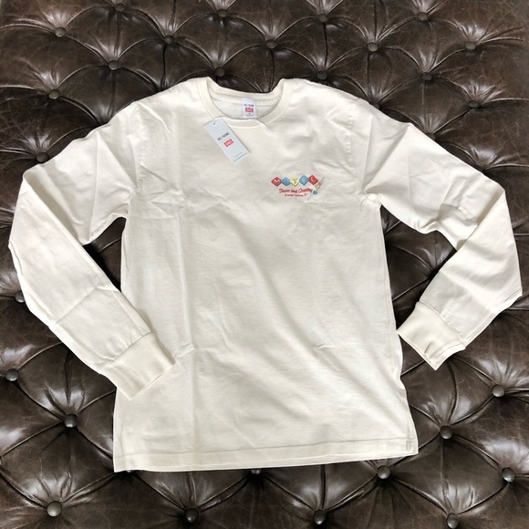 New RE/DONE x Hanes Vintage 90’s Motel Long Sleeve T-Shirt printed retro Y2K - Picture 11 of 16